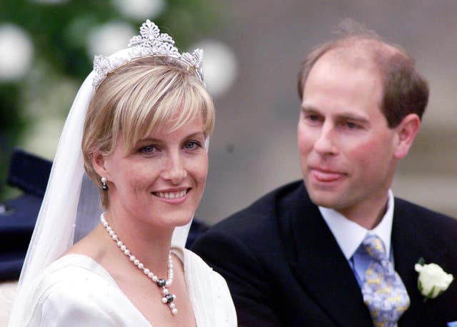 Royalty – Prince Edward & Sophie Rhys-Jones Marriage – St George’s Chapel, Windsor Castle