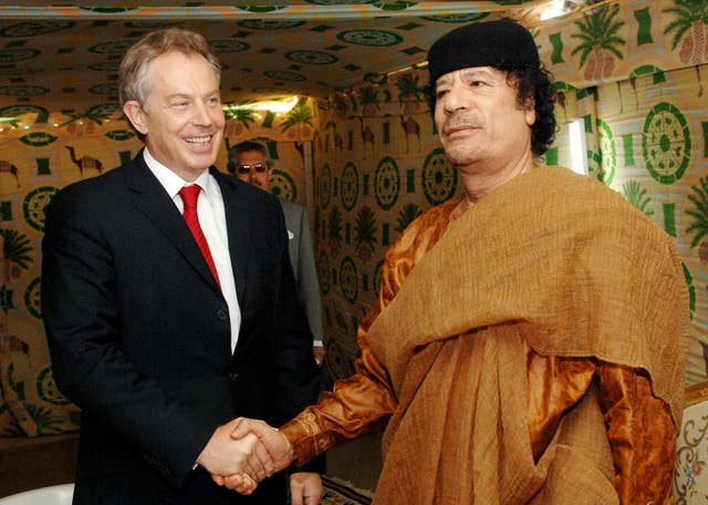 Blair visit to Africa