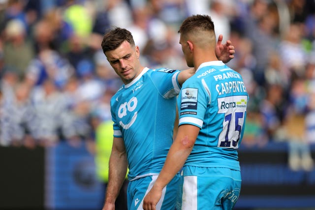 George Ford (left) has helped develop Joe Carpenter's game