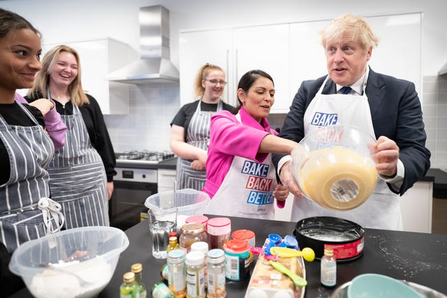 Boris Johnston and Priti Patel