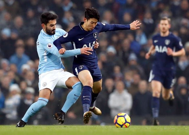 Son Heung-min is looking forward to locking horns with Manchester City 
