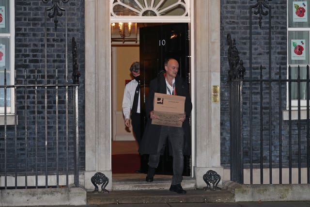 Dominic Cummings left Downing Street in the autumn following a power struggle