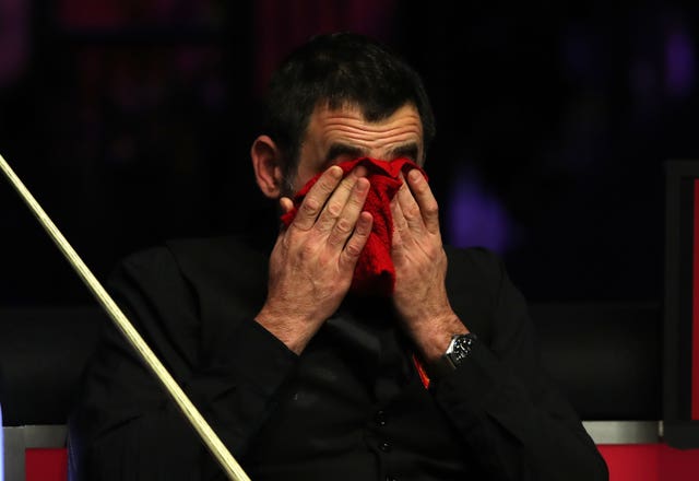 The UK Open venue was not to O'Sullivan's liking