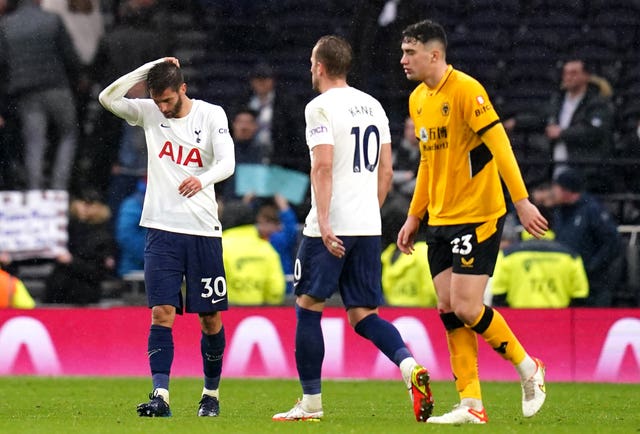 Tottenham Hotspur v Wolverhampton Wanderers – Premier League – Tottenham Hotspur Stadium