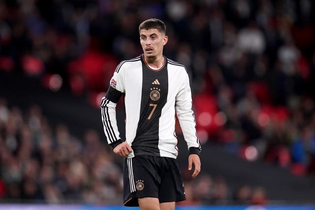 Germany's Kai Havertz during a match