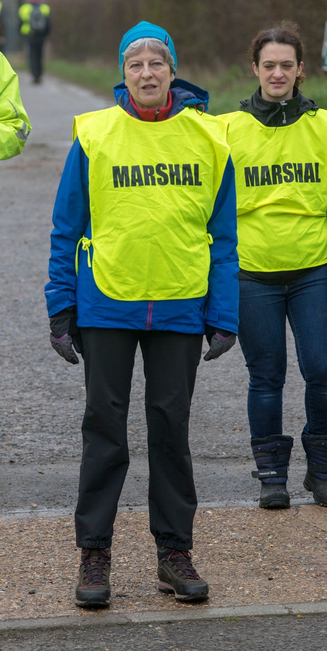 Theresa May at the Maidenhead Easter 10