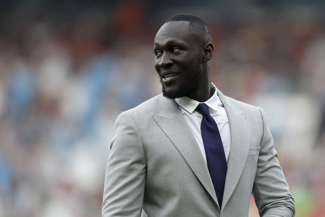 Stormzy ahead of Soccer Aid at Old Trafford in 2023 