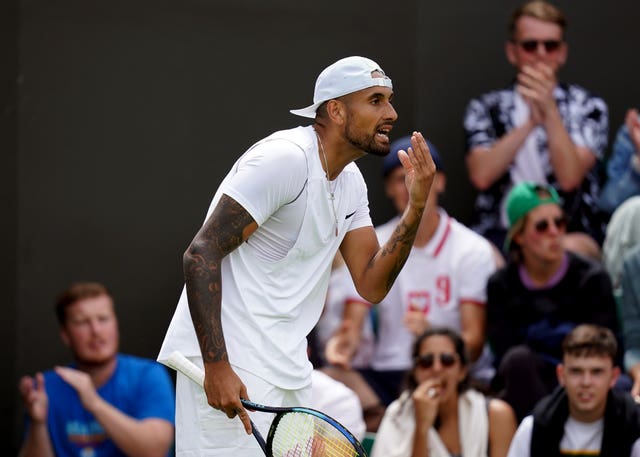 Nick Kyrgios came through a fiery five-set clash with Britain's Paul Jubb - but the Australian was later fined after admitting to spitting towards a spectator