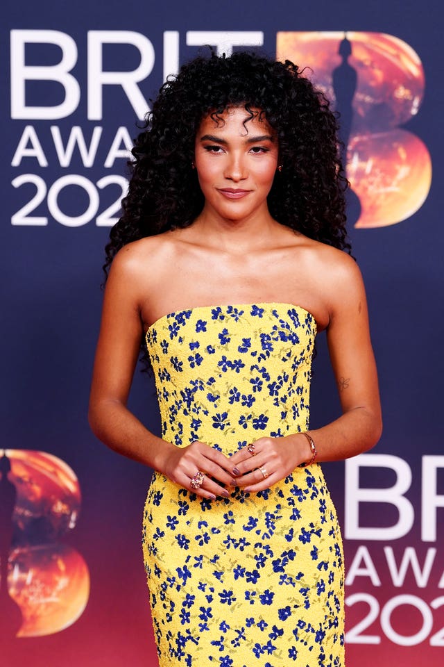 Olivia Dean attending the Brit Awards 2026 at Co-op Live, Manchester