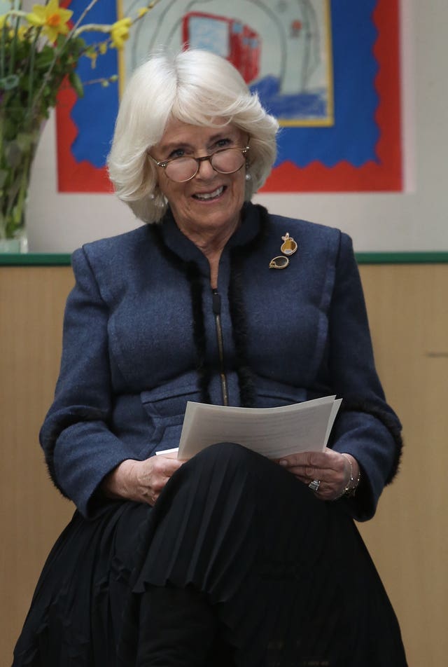 The Duchess of Cornwall on World Book Day