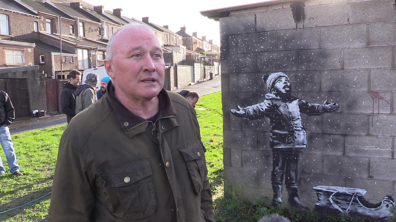Banksy Port Talbot artwork to feature in town’s new museum