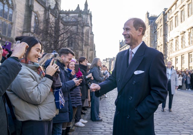 Prince Edward given Duke of Edinburgh title