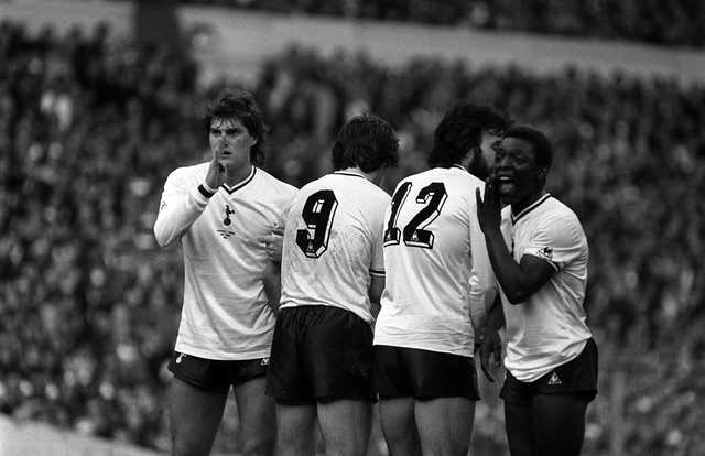 The likes of Glenn Hoddle and Garth Crooks played the last time Tottenham faced Barcelona