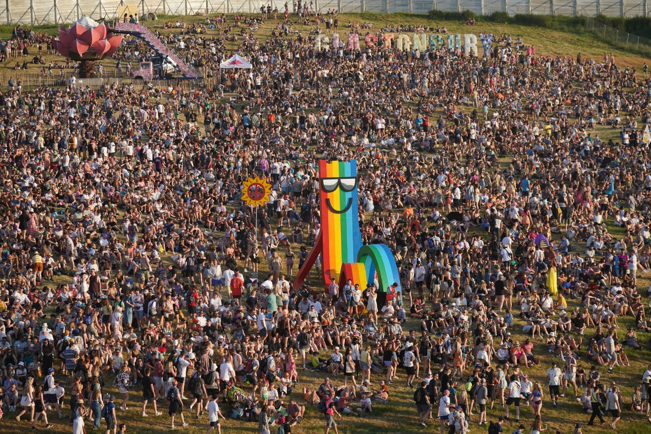 Glastonbury festivalgoers told to brace for showers York Press