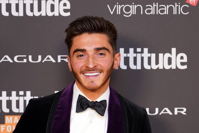 Josh Cavallo attends the 2022 Attitude magazine awards