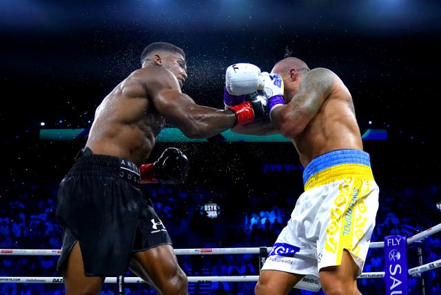 In pictures: Anthony Joshua beaten again by Oleksandr Usyk | Shropshire ...