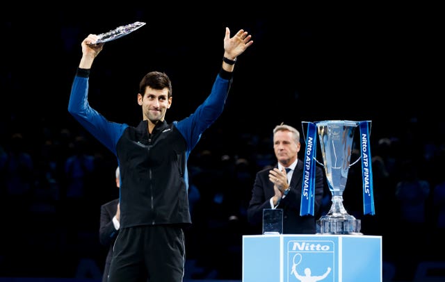 Novak Djokovic was runner-up in London last year (John Walton/PA)