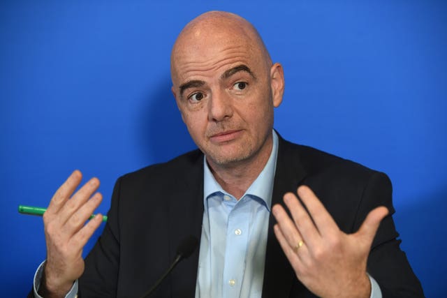 Gianni Infantino was elected FIFA president in 2016