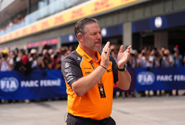 McLaren CEO Zak Brown 