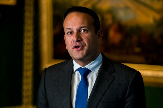 Leo Varadkar at Hillsborough Castle