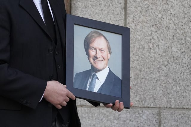 A photograph of Sir David Amess (Kirsty O'Connor/PA)