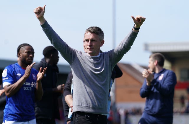 Kieran McKenna led Ipswich to promotion in his first full season in charge