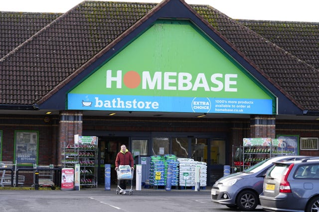 A Homebase shop 