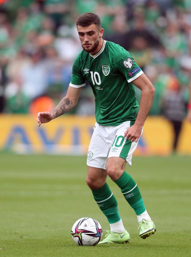 Republic of Ireland striker Troy Parrott has two senior international goals to his name