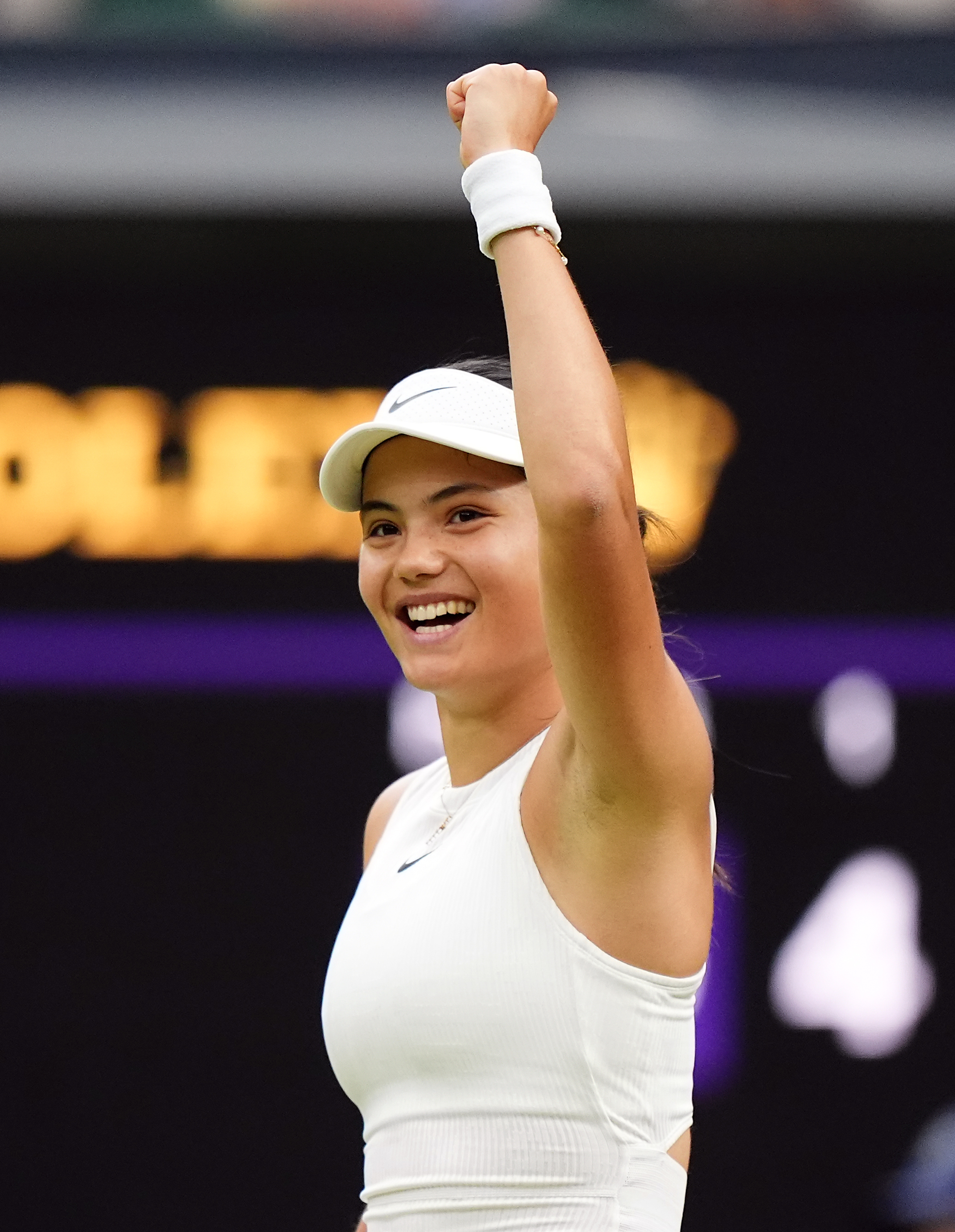 Emma Raducanu Swats Aside World Number Nine Maria Sakkari At Wimbledon ...