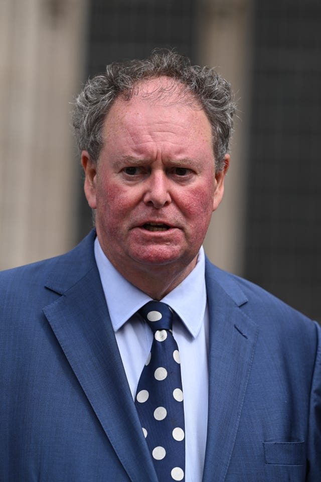 Solicitor Mark Stephens (Doug Peters/PA)