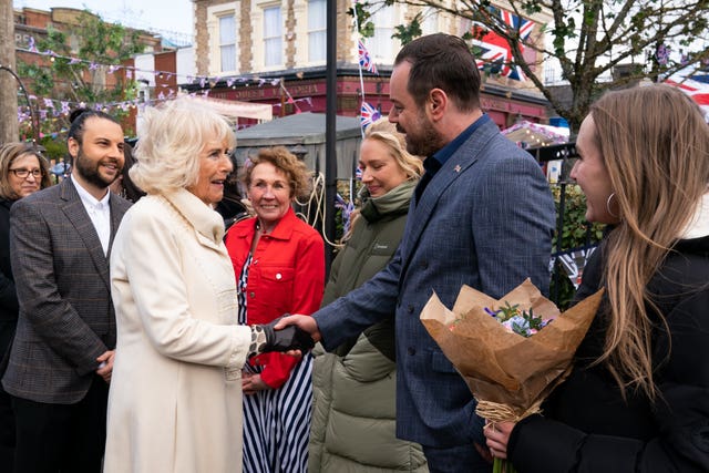 Royal visit to set of EastEnders
