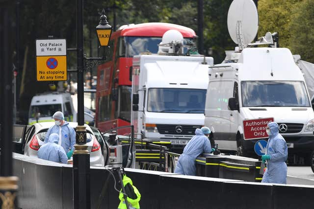 Westminster car crash