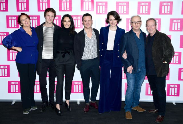 The Fleabag cast (Ian West/PA)