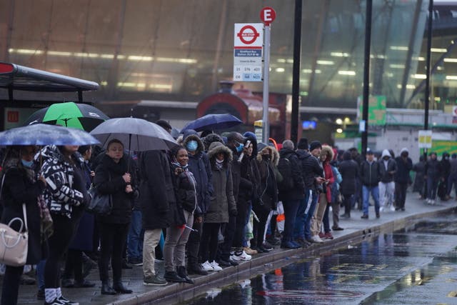 Tube strike