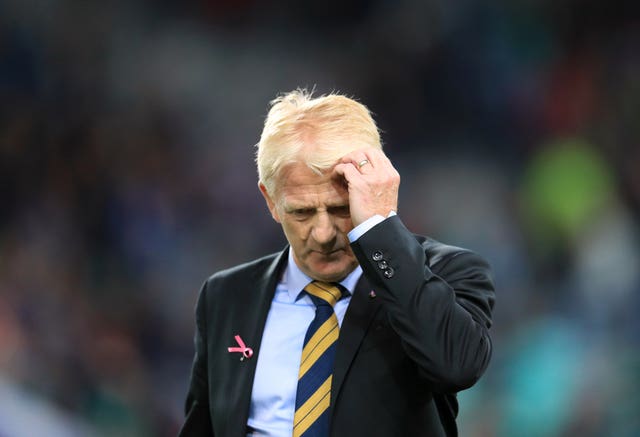 Gordon Strachan failed to guide Scotland to this summer's World Cup finals