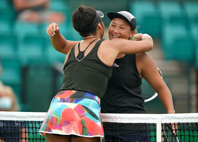 Heather Watson has known Tara Moore since they were children 