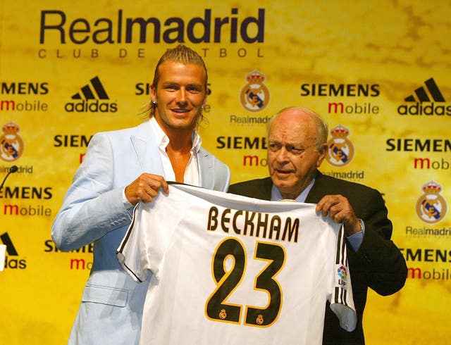 On this day in 2003: Man Utd accept £25m bid from Real Madrid for David  Beckham