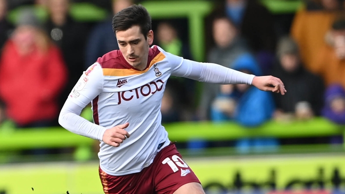 Bradford had Jamie Walker sent off (Simon Galloway/PA)