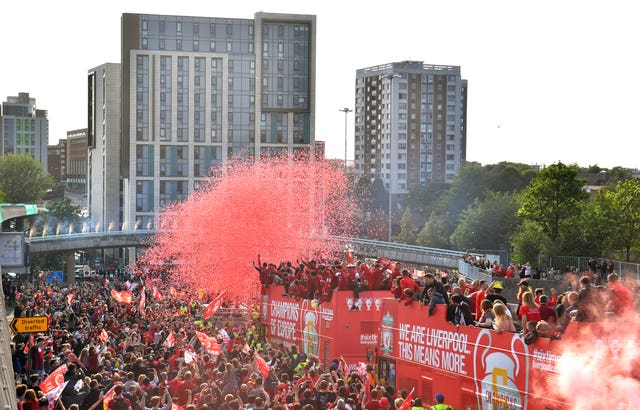 Liverpool Champions League Winners Parade