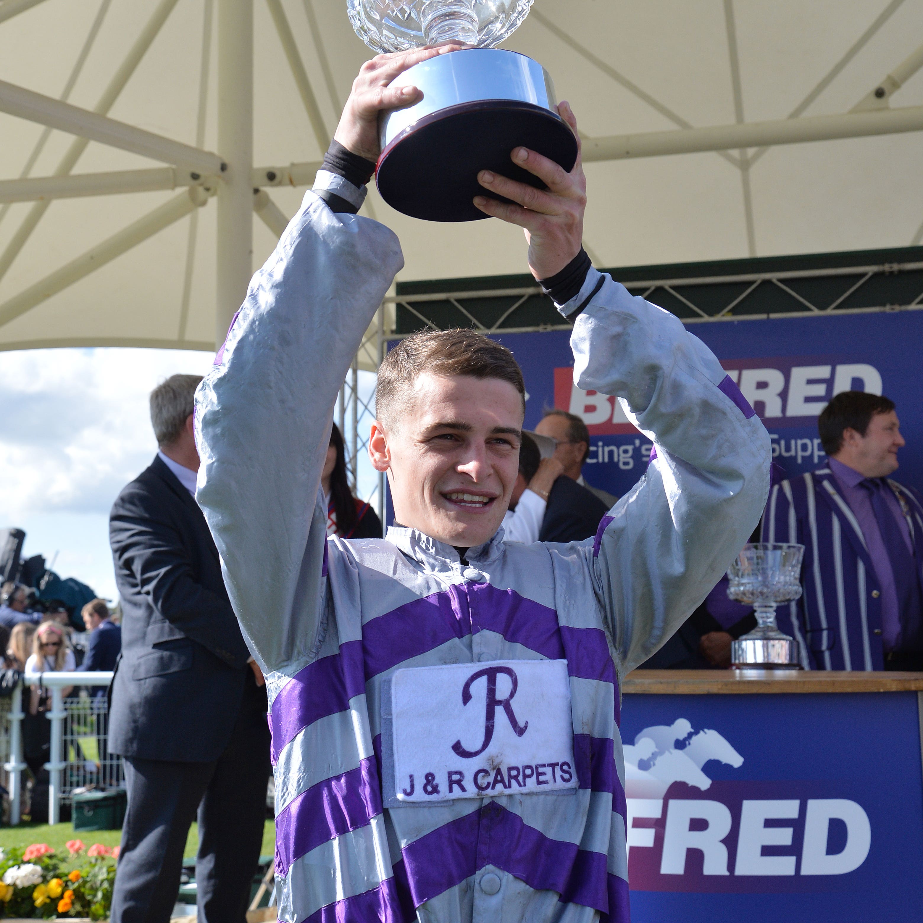 Callum Rodriguez has had his licence suspended after failing a drugs test