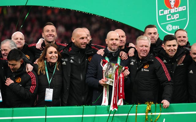 Erik ten Hag led Manchester United to Carabao Cup success in his first season