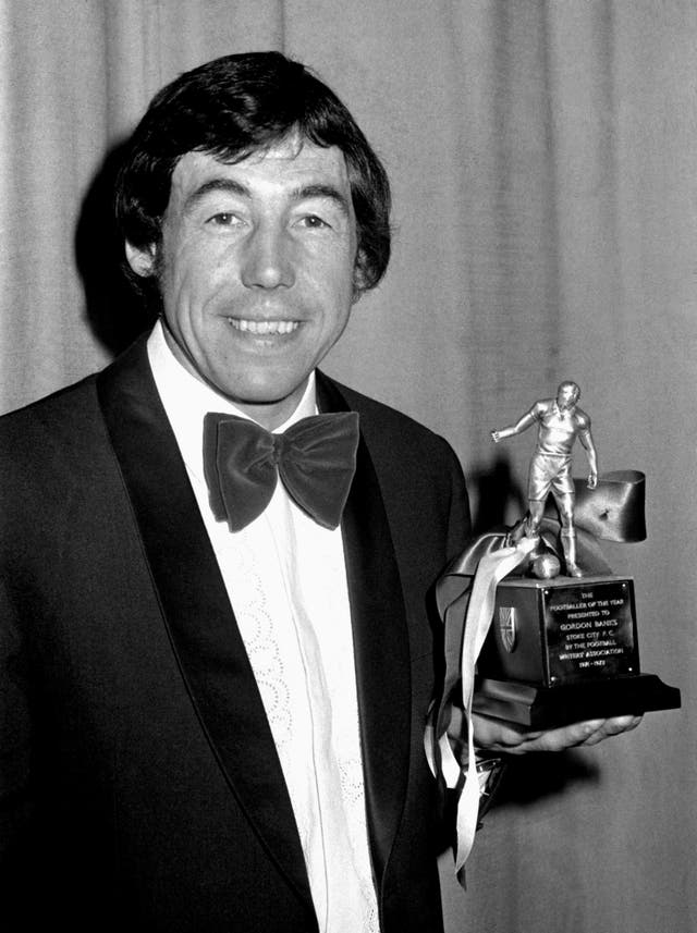 While with Stoke, he was awarded the Football Writers' Association player of the year award in 1973