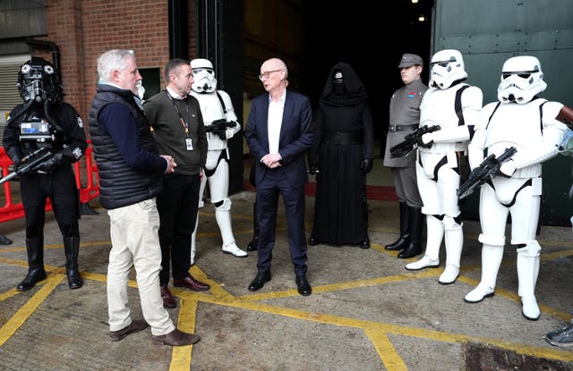 Pat McFadden visit to Futures Festival