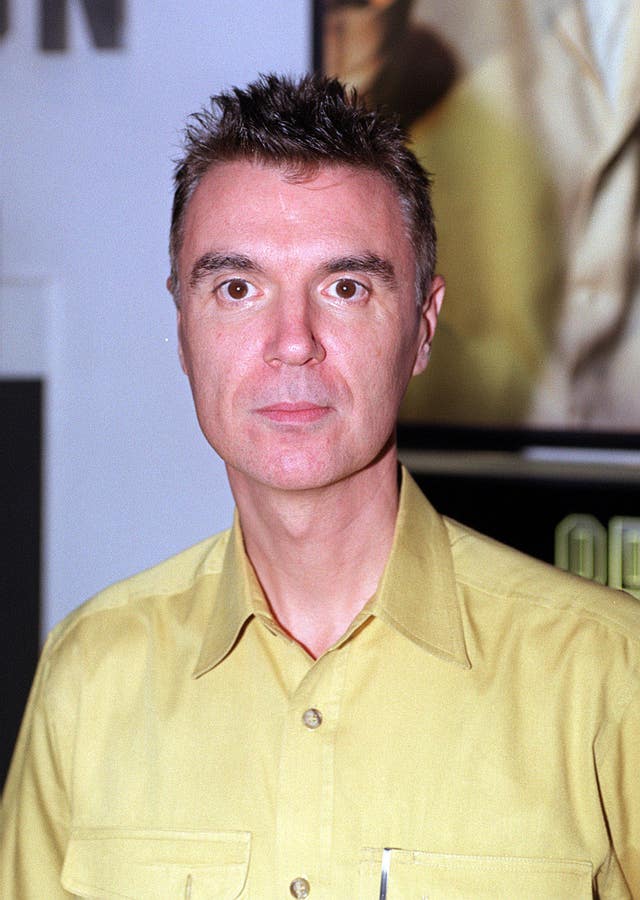 Talking Heads frontman David Byrne