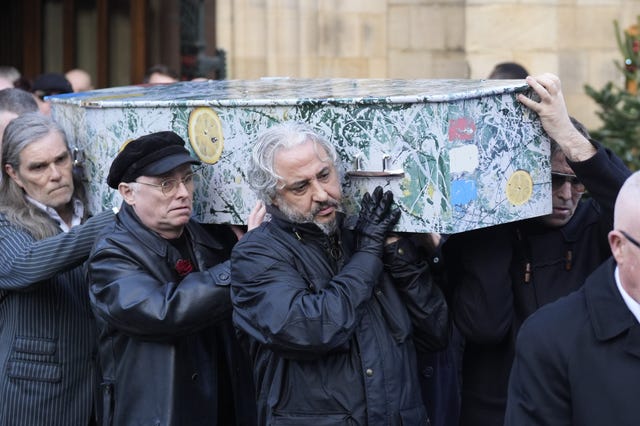 Gary Mounfield funeral