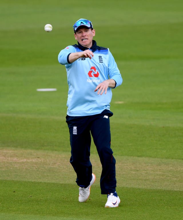 Eoin Morgan wants England to make good use of a turning wicket in Manchester 