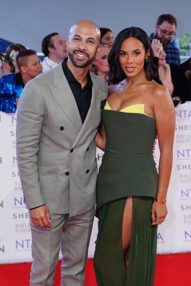 Marvin and Rochelle Humes