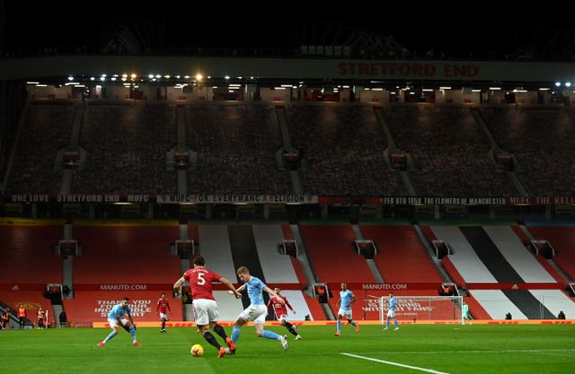 Old Trafford has been empty since March due to Covid-19