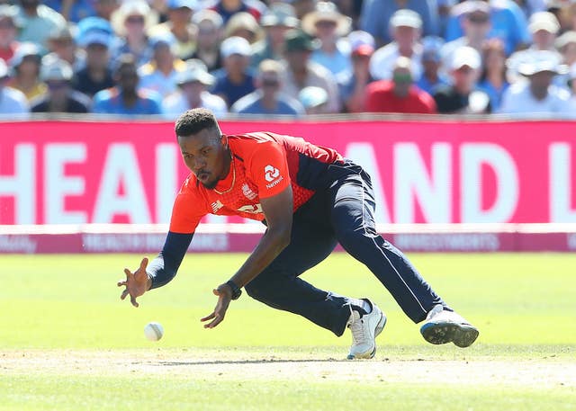 There was no feeling of bitterness at being left out of England's World Cup squad from Chris Jordan (Mark Kerton/PA)