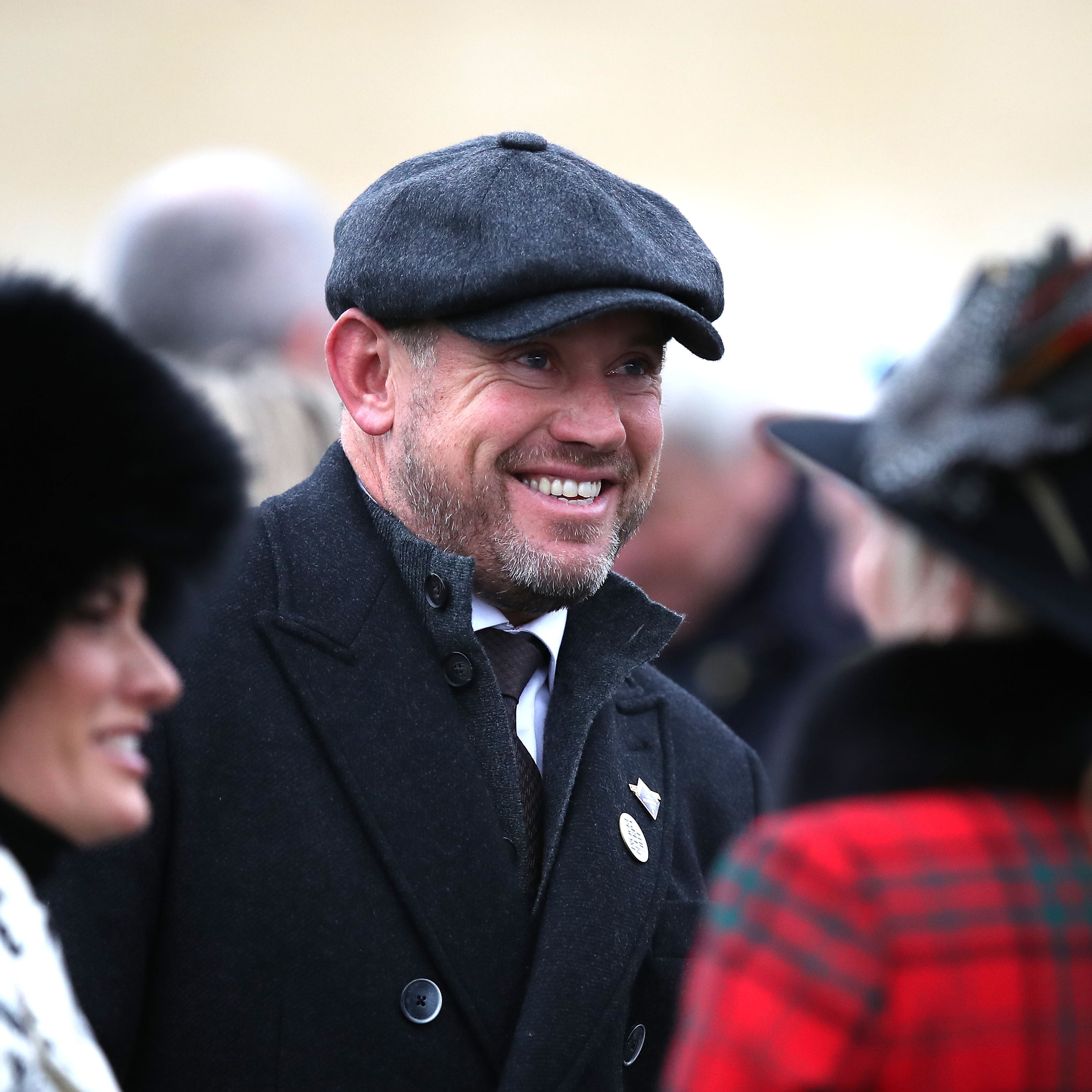 Lee Westwood pictured on day two at Cheltenham